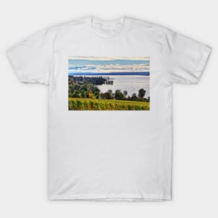 Autumn at Lake Constance near Birnau, Germany T-Shirt